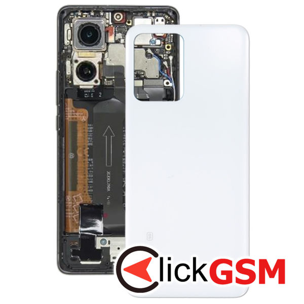 Piesa Capac Spate White Xiaomi Redmi Note 12 5g 2v2e