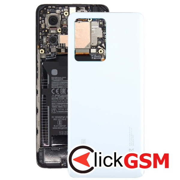 Piesa Capac Spate White Xiaomi Redmi Note 12 Explorer 33fc