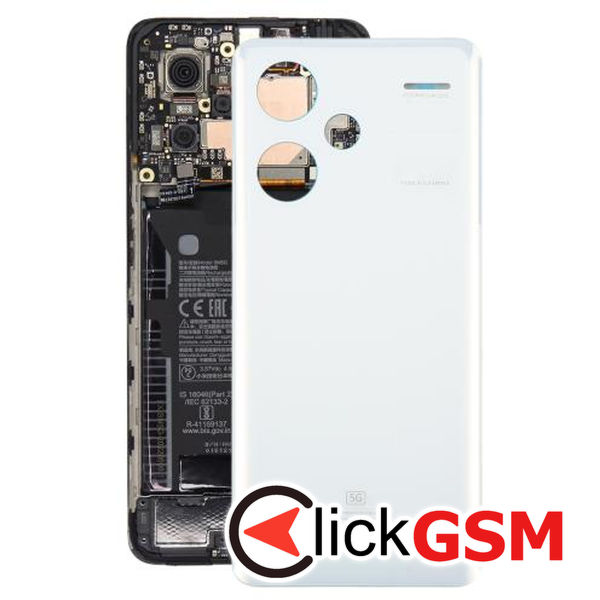 Piesa Capac Spate White Xiaomi Redmi Note 13 Pro.plus 4p73