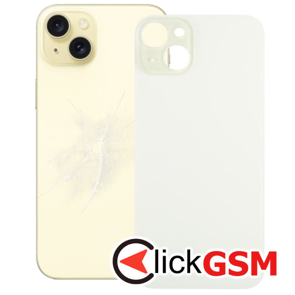 Piesa Capac Spate Yellow Apple Iphone 15 Plus 2e6d