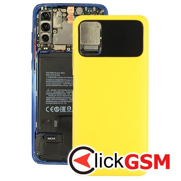 Piesa Piesa Capac Spate Yellow Xiaomi Poco M3 25s2