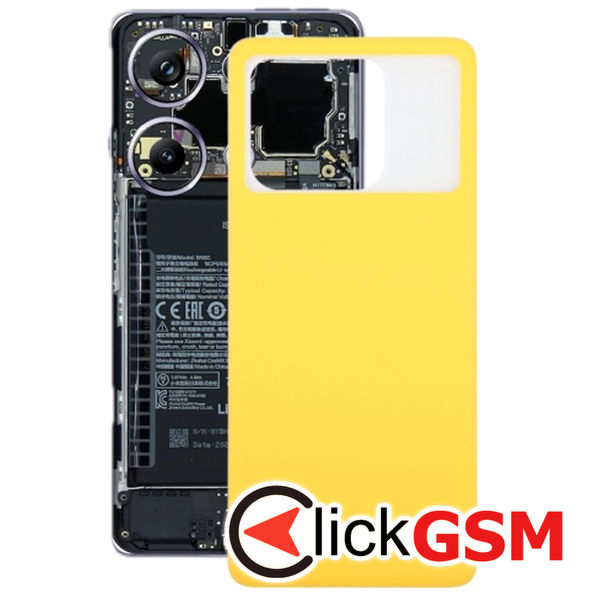 Piesa Piesa Capac Spate Yellow Xiaomi Poco X6 Pro 5g 43b6