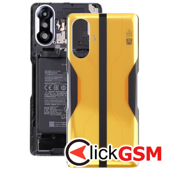 Piesa Capac Spate Yellow Xiaomi Redmi K40 Gaming Edition 2u75