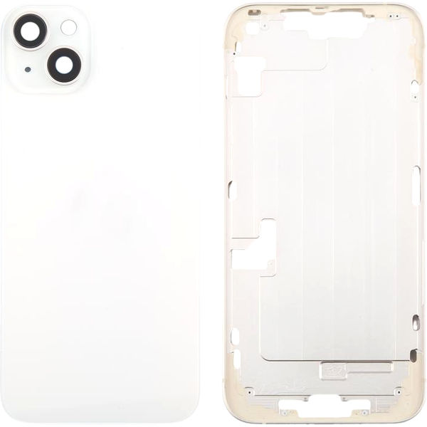 Apple iPhone 14 Plus · For iPhone 14 Plus EU Version Battery Back Cover with Middle Frame(White)