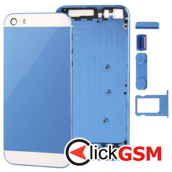 Piesa Piesa Carcasa Blue Apple Iphone 5s 4mz9