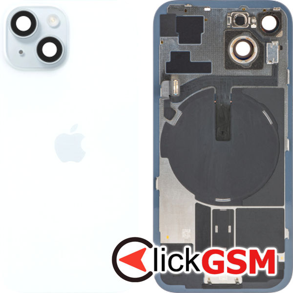 Piesa Carcasa Cu Capac Spate Albastru Apple Iphone 15 Ubo