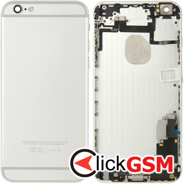 Piesa Piesa Carcasa Cu Capac Spate Argintiu Apple Iphone 6 Plus 4fv5