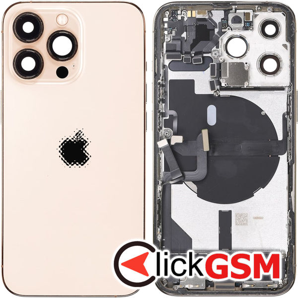 Piesa Carcasa Cu Capac Spate Auriu Apple Iphone 13 Pro 3zxr