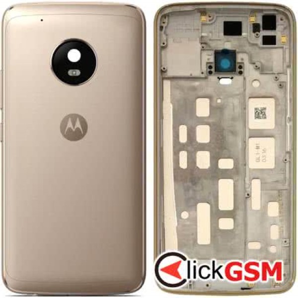 Piesa Carcasa Cu Capac Spate Auriu Motorola Moto G5 Plus 1gjc