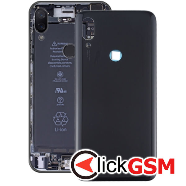 Piesa Carcasa Cu Capac Spate Black Xiaomi Redmi 7 25u7