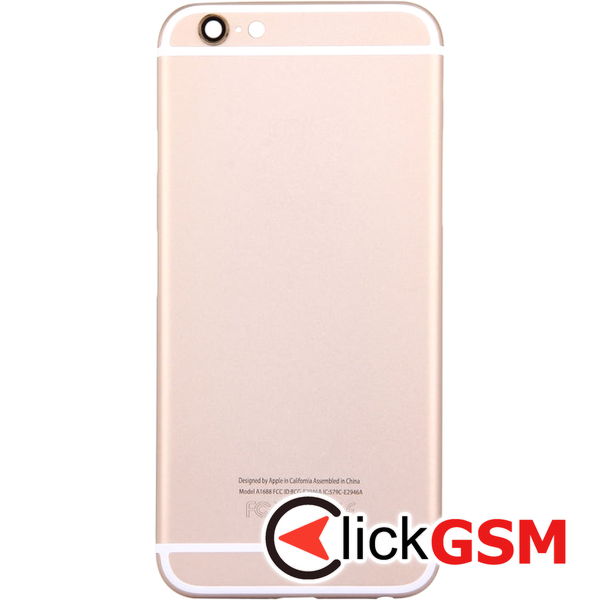 Piesa Carcasa Cu Capac Spate Gold Apple Iphone 6s 4flg