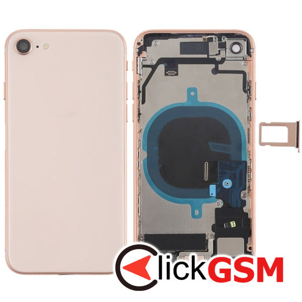 Piesa Carcasa Cu Capac Spate Gold Apple Iphone 8 4g1d