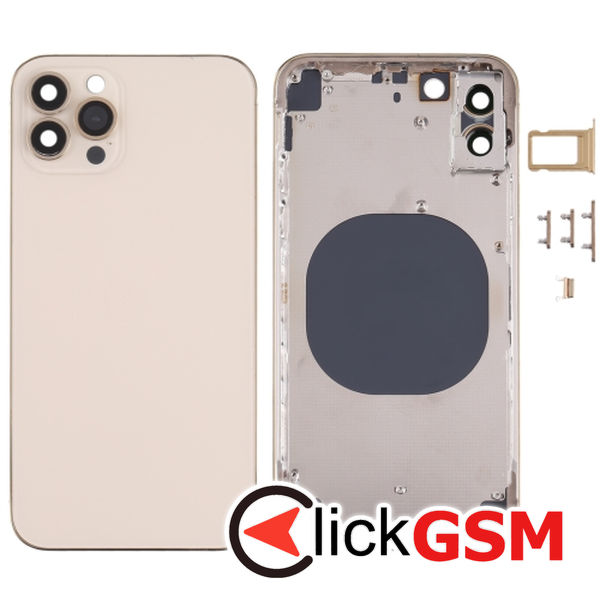 Piesa Piesa Carcasa Cu Capac Spate Gold Apple Iphone X 4fvy