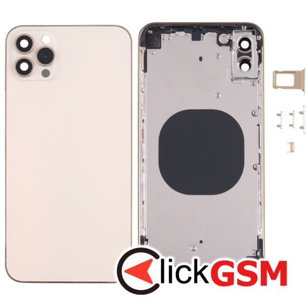 Piesa Piesa Carcasa Cu Capac Spate Gold Apple Iphone Xs Max 4fpo