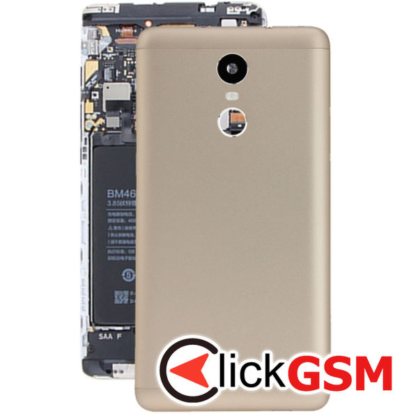 Piesa Carcasa Cu Capac Spate Gold Xiaomi Redmi Note 3 25vc