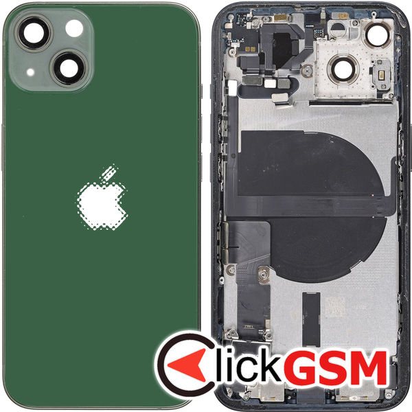 Piesa Carcasa Cu Capac Spate Green Apple Iphone 13 3zvv