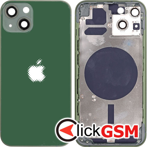 Piesa Piesa Carcasa Cu Capac Spate Green Apple Iphone 13 4018