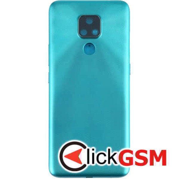 Piesa Carcasa Cu Capac Spate Green Motorola Moto E7 22iv