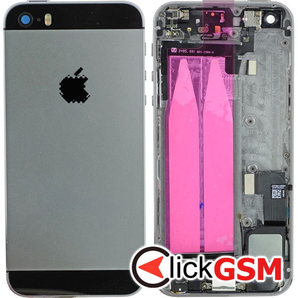 Piesa Carcasa Cu Capac Spate Gri Apple Iphone Se 46cz