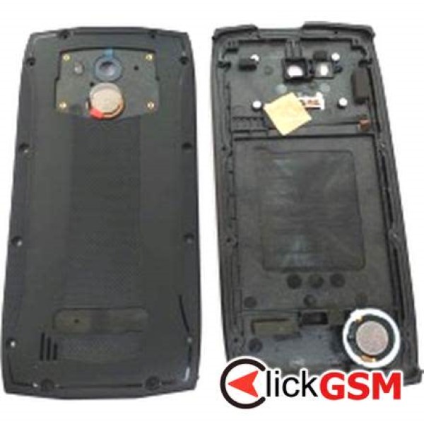 Piesa Carcasa Cu Capac Spate Gri Blackview Bv7000 2nrb