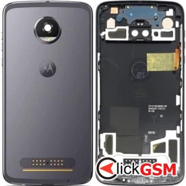 Piesa Carcasa Cu Capac Spate Gri Motorola Moto Z2 Play 1ghn