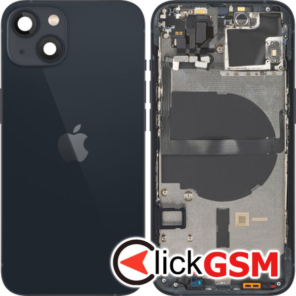 Piesa Carcasa Cu Capac Spate Negru Apple Iphone 13 Mini 1ar