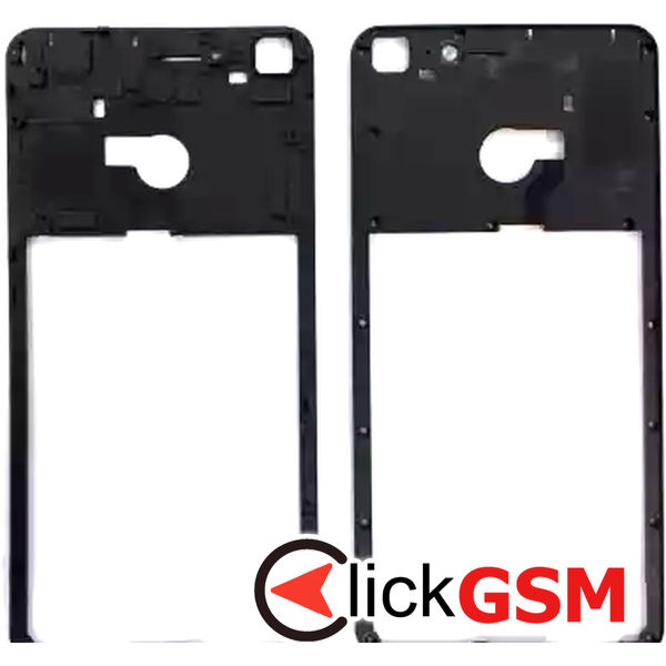 Piesa Carcasa Cu Capac Spate Negru Zopo Flash G5 Plus 2ra2