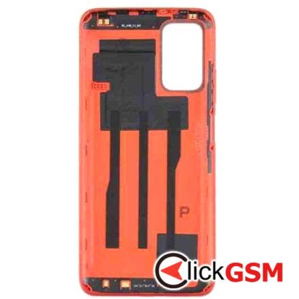 Piesa Carcasa Cu Capac Spate Orange Xiaomi Redmi 9t Xvn