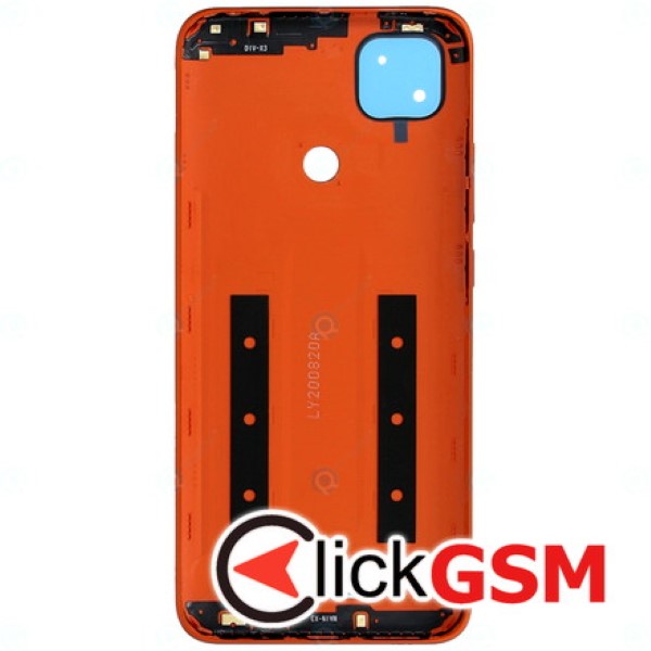 Piesa Carcasa Cu Capac Spate Portocaliu Xiaomi Redmi 9c Wks