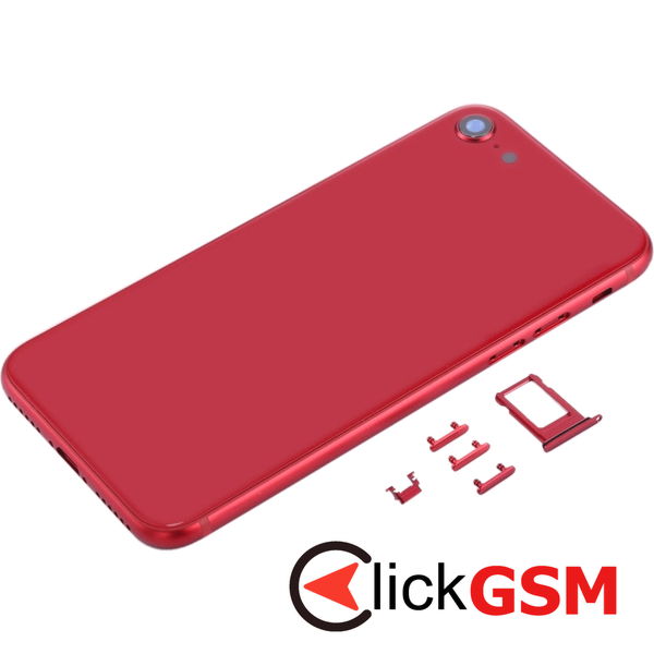 Piesa Piesa Carcasa Cu Capac Spate Red Apple Iphone 8 4g1n