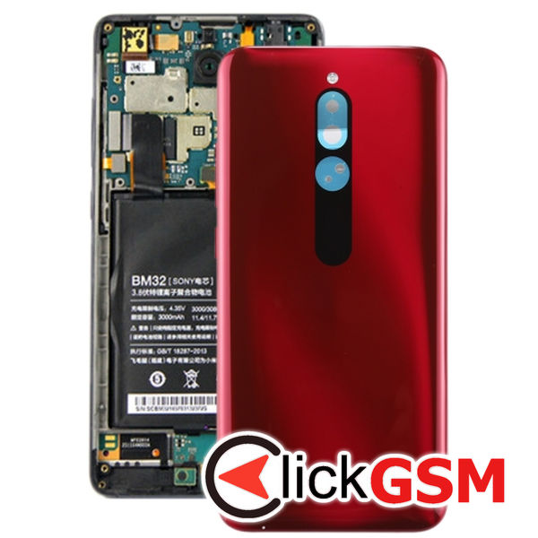 Piesa Carcasa Cu Capac Spate Red Xiaomi Redmi 8 25ua