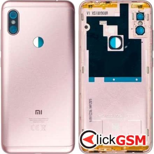 Piesa Piesa Carcasa Cu Capac Spate Rose Xiaomi Redmi Note 6 Pro 1fsd