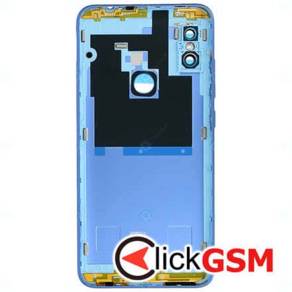 Piesa Carcasa Cu Capac Spate Si Geam Camera Albastru Xiaomi Redmi Note 6 Pro 1c3t