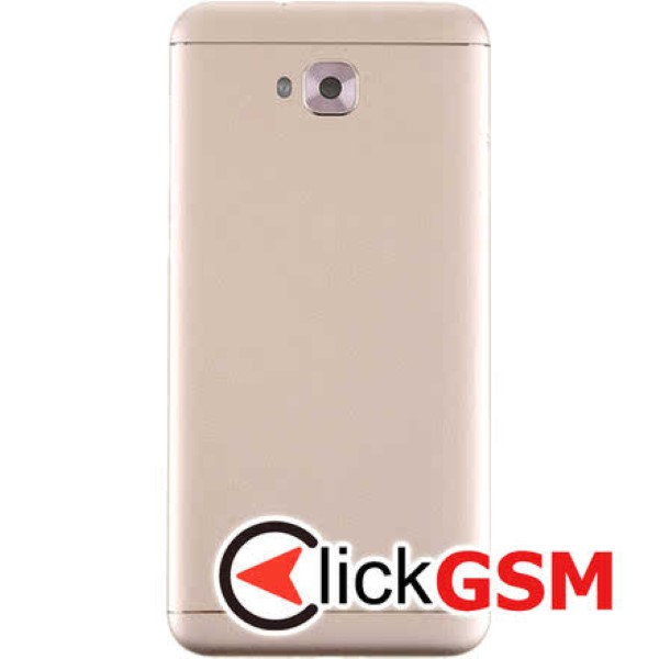 Piesa Carcasa Cu Capac Spate Si Geam Camera Gold Asus Zenfone 4 Selfie 250n