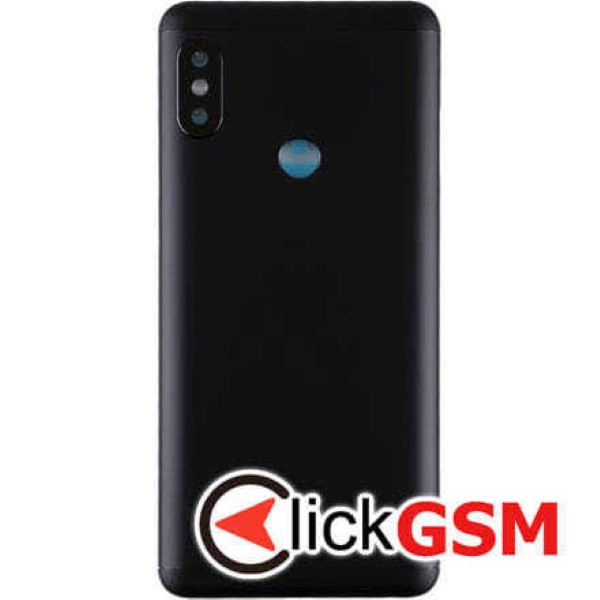 Piesa Carcasa Cu Capac Spate Si Geam Camera Negru Xiaomi Redmi Note 5 25me