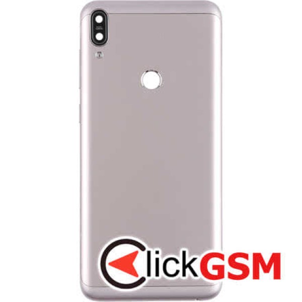 Piesa Carcasa Cu Capac Spate Si Geam Camera Silver Asus Zenfone Max Pro M1 250r