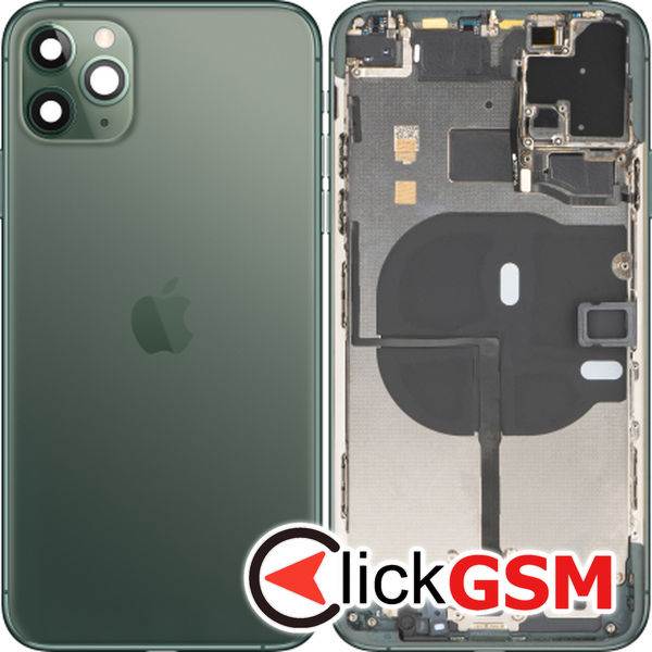 Piesa Carcasa Cu Capac Spate Verde Apple Iphone 11 Pro Max 1gpp