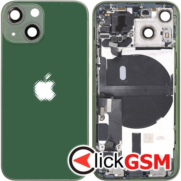 Piesa Carcasa Cu Capac Spate Verde Apple Iphone 13 Mini 3zza