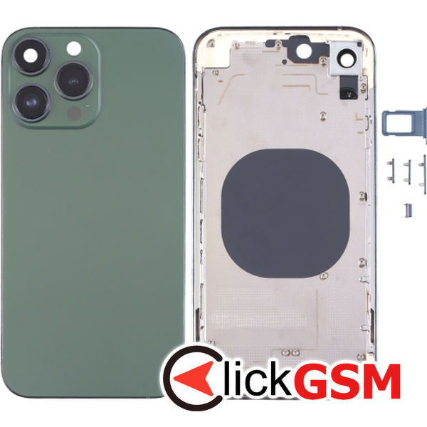 Piesa Piesa Carcasa Cu Capac Spate Verde Apple Iphone Xr 4fru