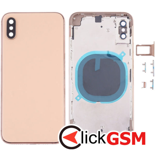 Piesa Carcasa Cu Geam Camera Gold Apple Iphone Xs 4foa