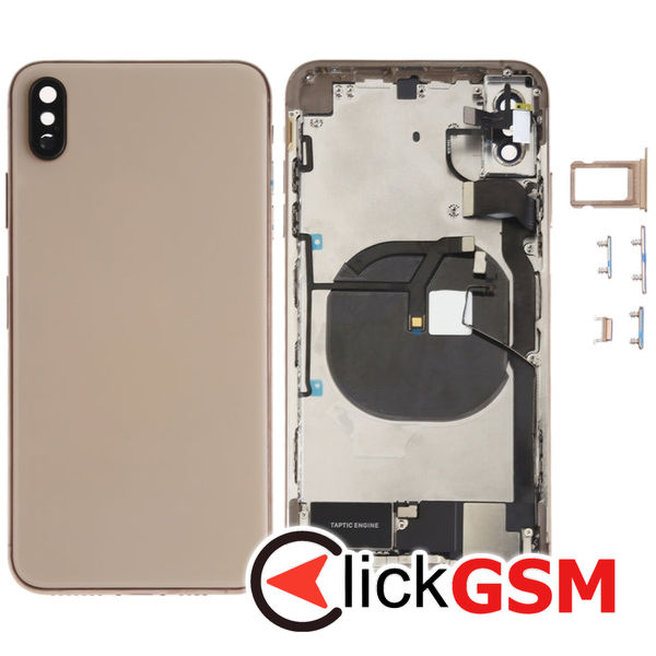 Piesa Carcasa Cu Geam Camera Gold Apple Iphone Xs Max 4fq9