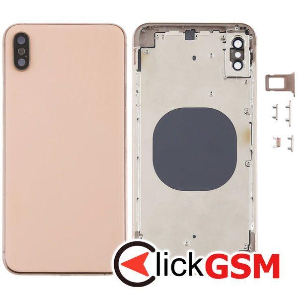 Piesa Carcasa Cu Geam Camera Gold Apple Iphone Xs Max 4fqc