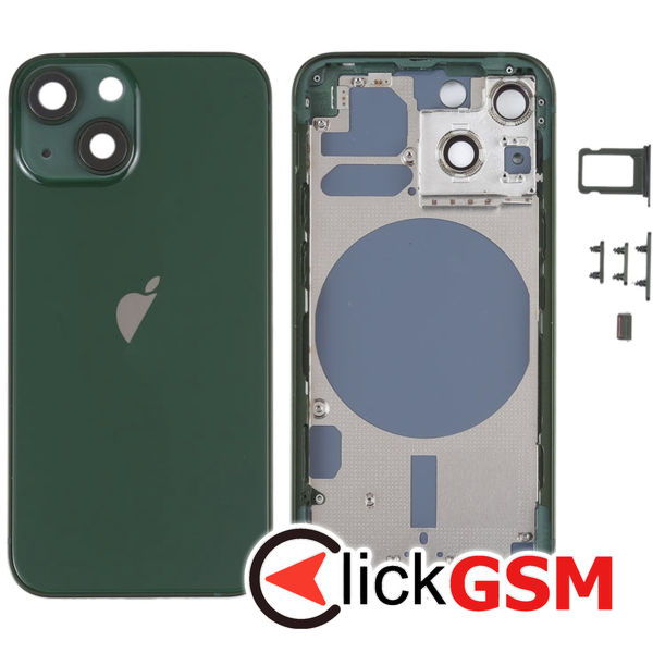 Piesa Carcasa Cu Geam Camera Green Apple Iphone 13 Mini 4gm4