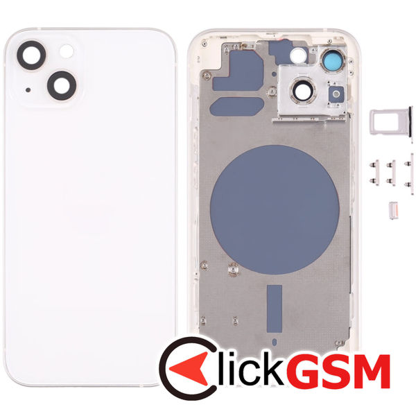 Piesa Carcasa Cu Geam Camera White Apple Iphone 13 4gha