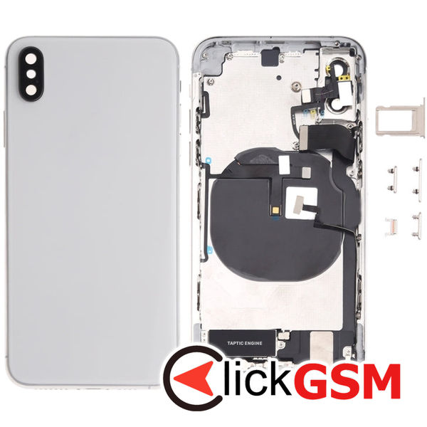 Piesa Carcasa Cu Geam Camera White Apple Iphone Xs 4fo8