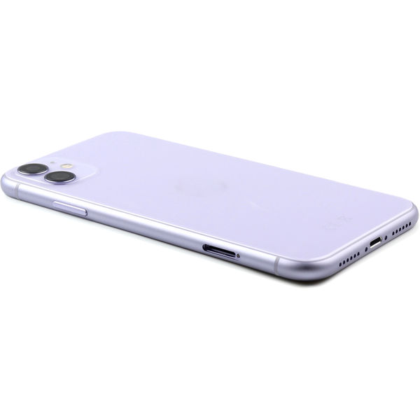 Apple iPhone 11 · Rear Housing with small parts For iPhone 11 Purple Refurbished