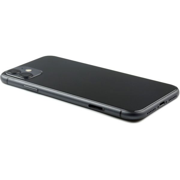 Apple iPhone 11 · Rear Housing with small parts For iPhone 11 Black Refurbished