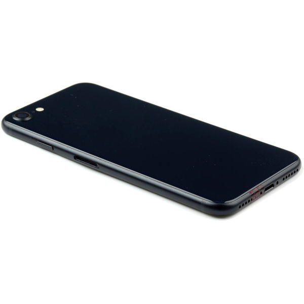 Apple iPhone SE 2022 · Rear Housing with small parts For iPhone SE 3 2022 Black Pulled