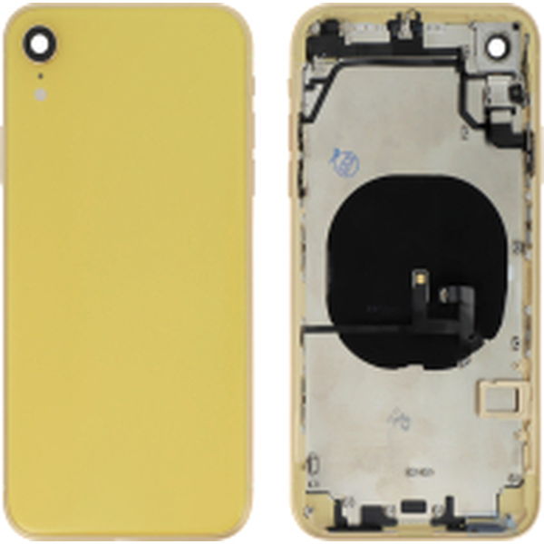 Apple iPhone XR · Carcasa completa complet Yellow iPhone XR, fara logo, Compatibil