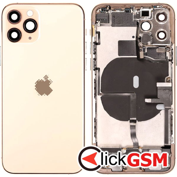 Piesa Carcasa Gold Apple Iphone 11 Pro 45w7